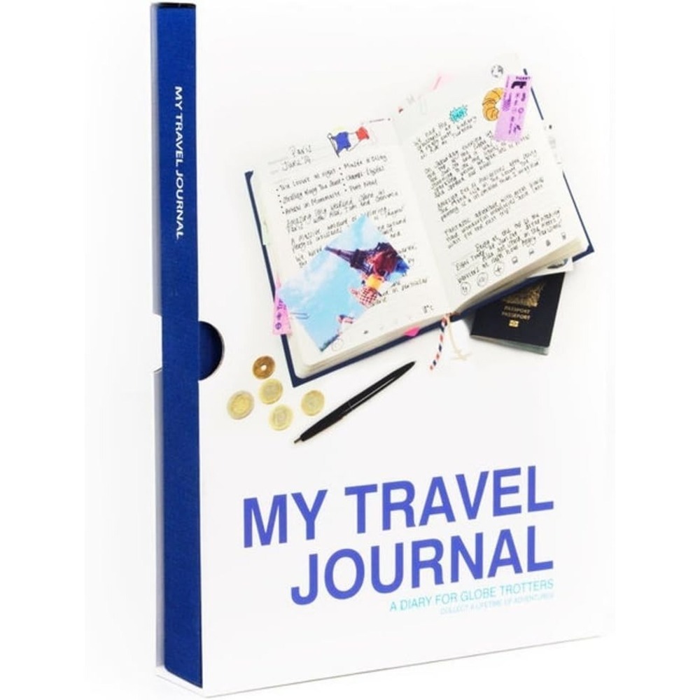 Suck UK My Travel Journal Hardcover‎ Organizer Trip Memory Book Keepsake New